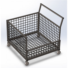 РИ Курьерская тележка 800х800х800 мм